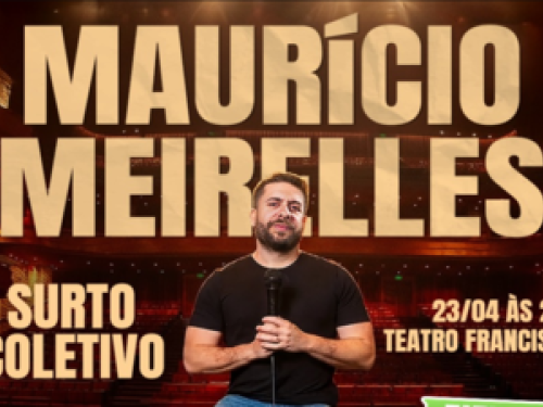 Imagem de divulgação do stand up 