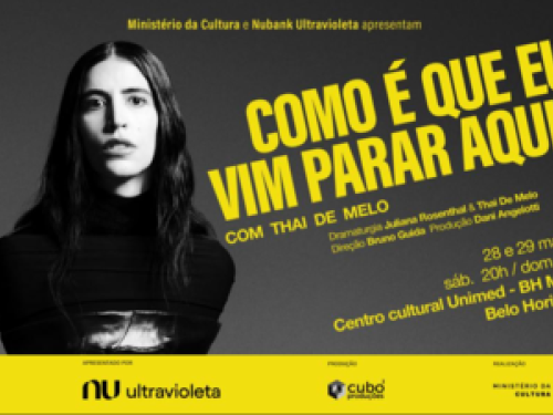 Imagem de publicação do espetáculo