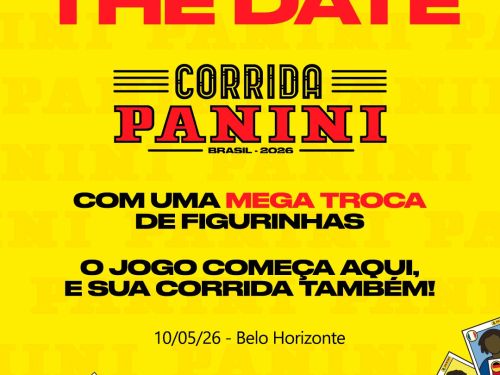 Folder de divulgação da corrida panini 
