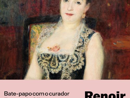 Foto convidativa para o bate-papo com o curador Fernando Oliva no dia 11 de março, às 19:30