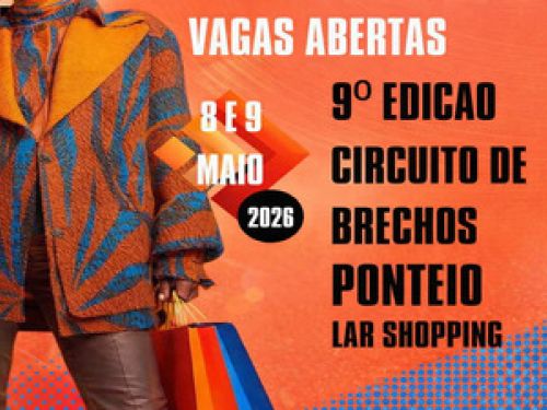 Arte visual da feira de roupas 