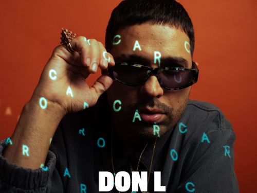 Cartaz com fotografia do artista Don L