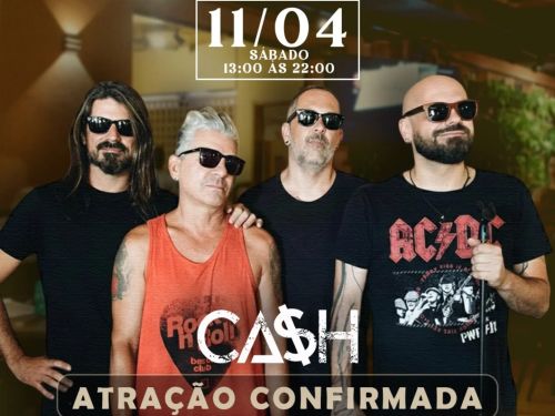 Foto da banda Cash, uma das 4 atrações confirmadas para o festival 
