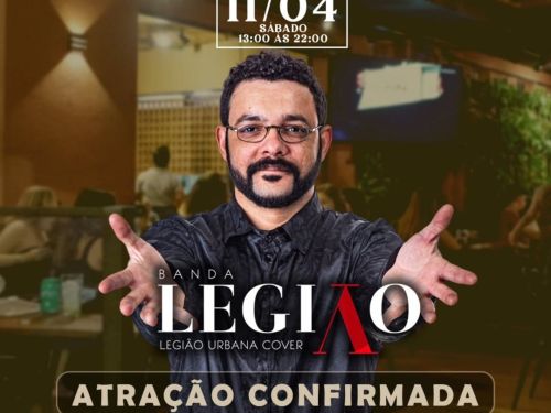 Foto da banda Legião, uma das 4 atrações confirmadas para o festival 