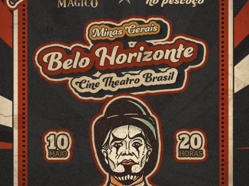 Cartaz ilustrativo do evento O Teatro Mágico: “A Corda Bamba no Pescoço”