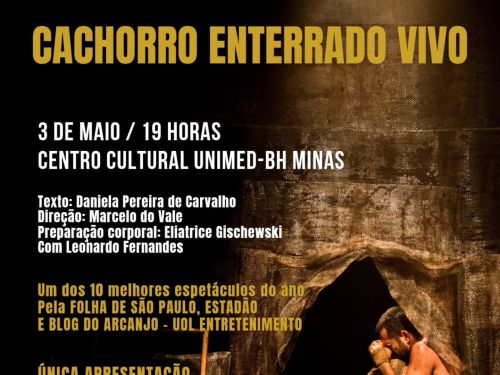 Foto convidativa para o espetáculo 