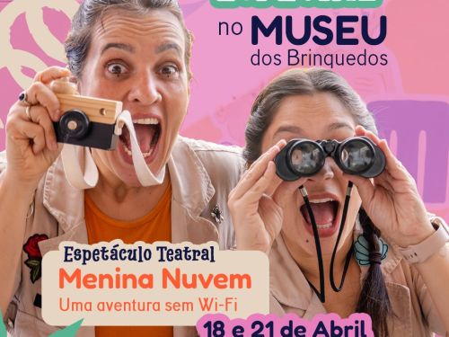 foto de capa de divulgação do espetáculo menina nuvem