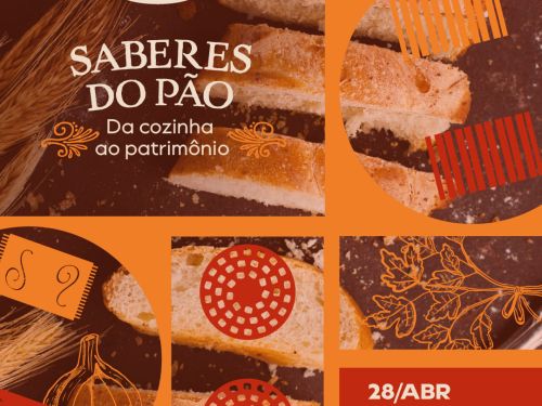 Foto de capa convidativa para o bate papo sobre "saberes do pão" na Casa Fiat de Cultura
