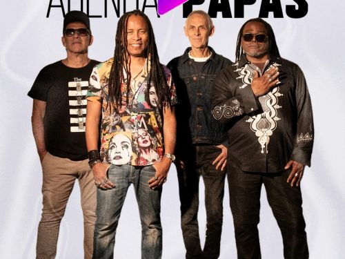 Foto dos integrantes da banda "Papas da Língua" 