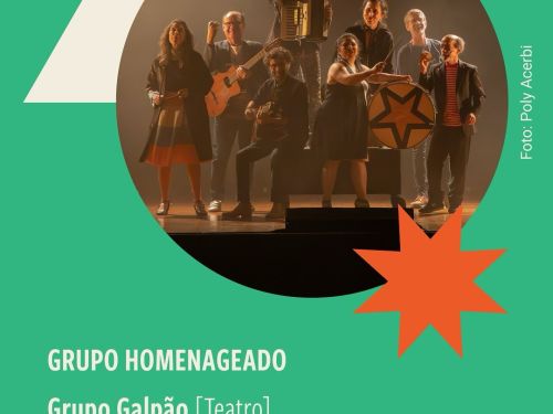 foto do grupo homenageado "Galpão" 