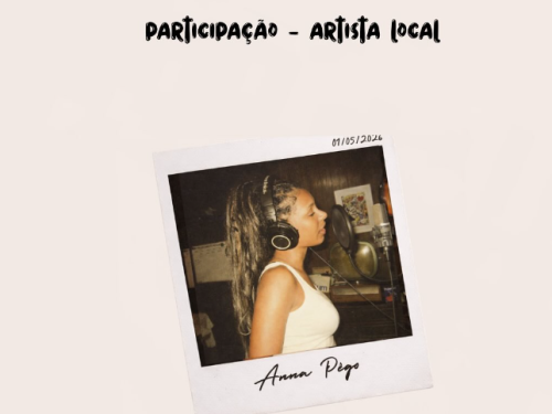 Foto da artista Anna Pego: participação especial 