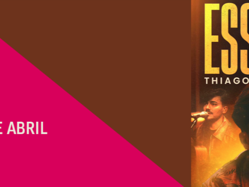 Foto de capa do show do cantor Thiago Brado 