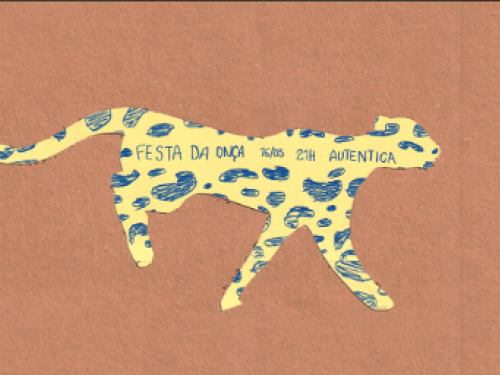 Cartaz ilustrativo em desenho de divulgação