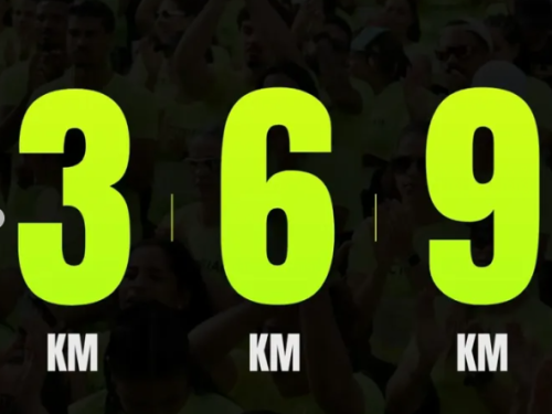 modalidades, 3, 6 e 9 km