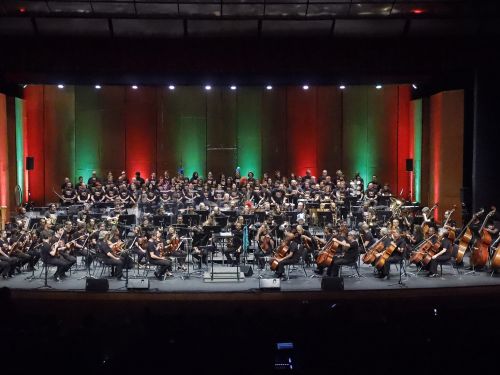 Foto da orquestra 