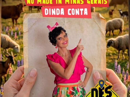 Foto da contadora de história 'Dinda Conta", presença confirmada no evento