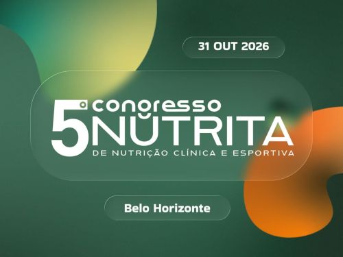 Foto de capa do 5° Congresso Nutrita no dia 31 de outubro 