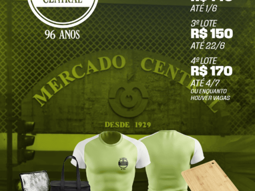 Kit completo da corrida