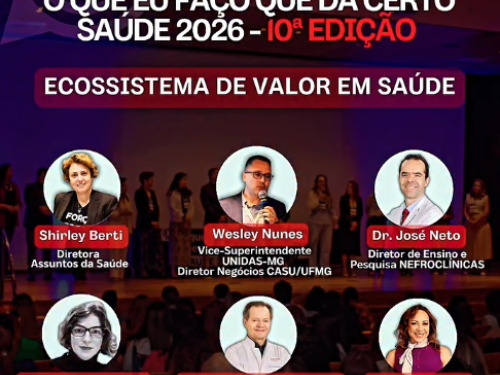 Foto dos convidados presentes no evento 