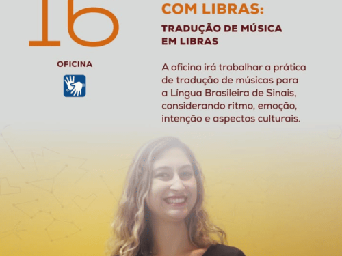 Sábado com Libras: Tradução de Música em Libras - Espaço do Conhecimento UFMG