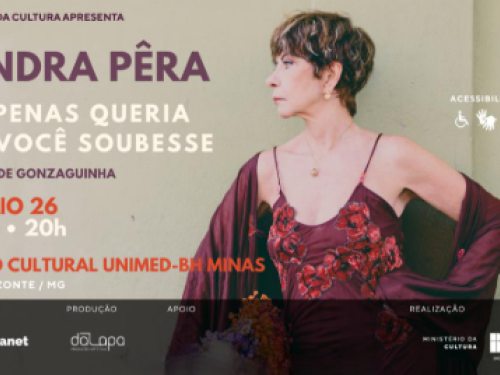 Show: Sandra Pêra - “Eu apenas queria que você soubesse”