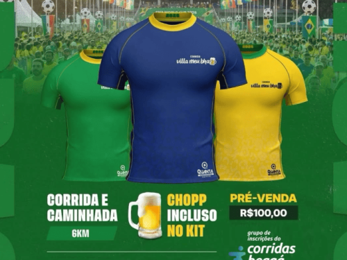 Corrida Villa Meu Bhar Sunset - Copa do Mundo