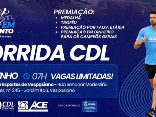 1ª Corrida CDL em Movimento