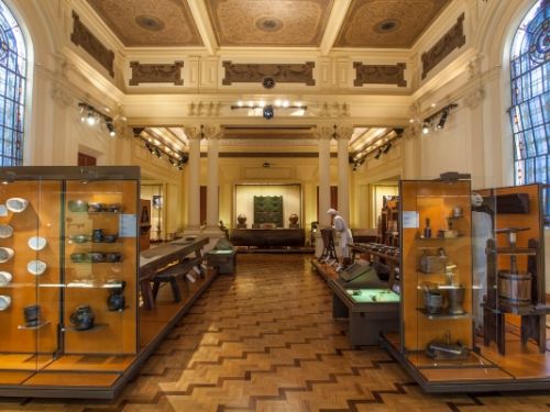 Foto interna do Sesi Museu de Artes e Ofícios