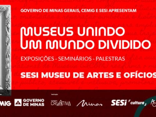 Folder de divulgação da 24ª Semana Nacional dos Museus