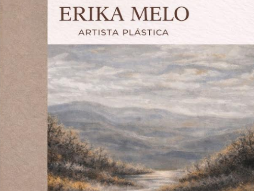 Imagem de natureza em tons pastéis - pintura sobre tela 
