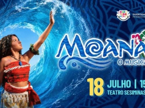 Cartaz do Evento: Moana - O Musical