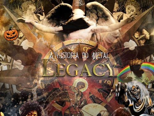 Foto de capa de divulgação do show do espetáculo "A história do metal" no palácio das artes 