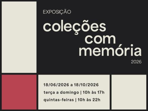 Foto de capa para a exposição "COLEÇÕES COM MEMÓRIA" no museu das minas e do metal 