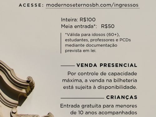 11ª Edição: Modernos Eternos BH 2026