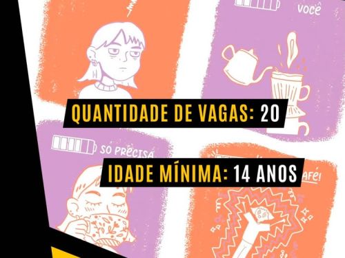 Foto descritiva do público e quantidade de vagas