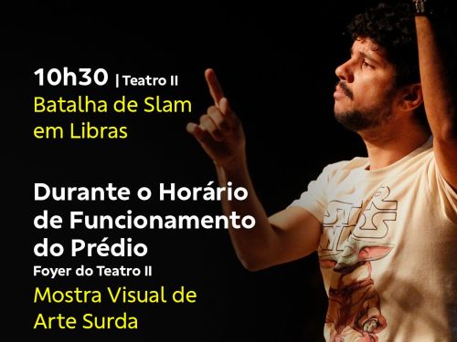Foto da programação do evento para o dia 05/07
