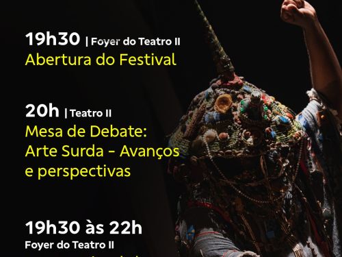 Foto da programação do evento para o dia 03/07