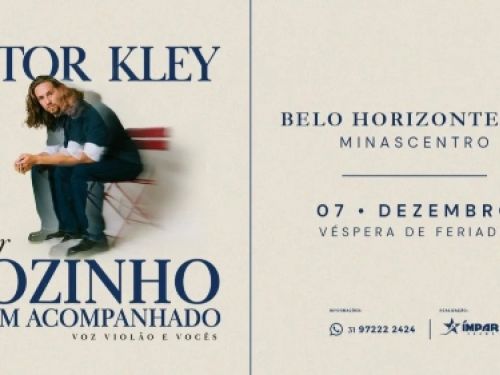 Cartaz Vitor Kley Tour “Sozinho e Bem Acompanhado”