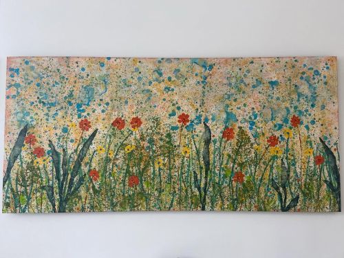 Obra de Janice Pires - Série Jardins