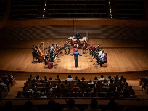 Foto da orquestra