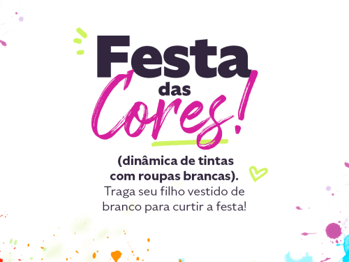 Foto de capa do evento "Festa das Cores" no dia 12 de julho no Play Bar 