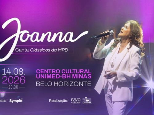 Show: Joanna canta clássicos da MPB