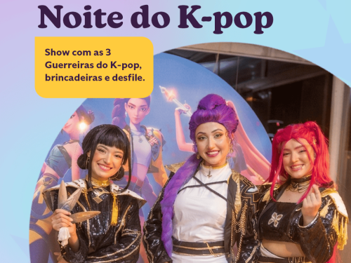 Foto de capa para o evento "Noite do K-pop" no dia 24 de julho, as 20hrs no Play Bar 