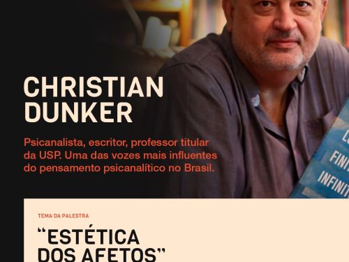 Foto descritiva sobre o palestrante Christian Dunker 