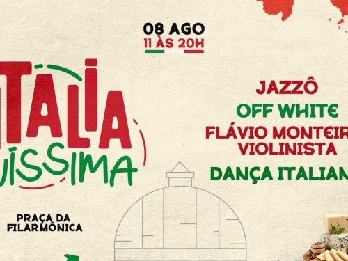 Foto de capa para divulgação da Festa Italianíssima 