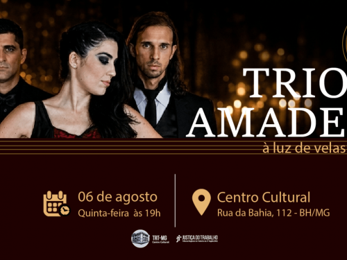 Show: Trio Amadeus à Luz de Velas