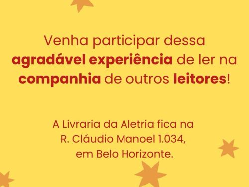 Foto descritiva sobre o endereço para o evento: Livraria Aletria 