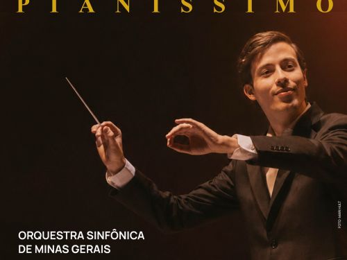 Foto do maestro regente Rui Miguel Marques na foto de capa para divulgação do evento "Concertos da Liberdade: Série Pianíssimo"