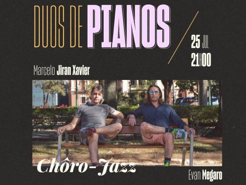 Duos de Pianos – Comemoração dos Quatro Anos do Clube de Jazz