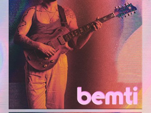 Foto de capa para o show do cantor Bemti no dia 17 de julho no Sesc Palladium 